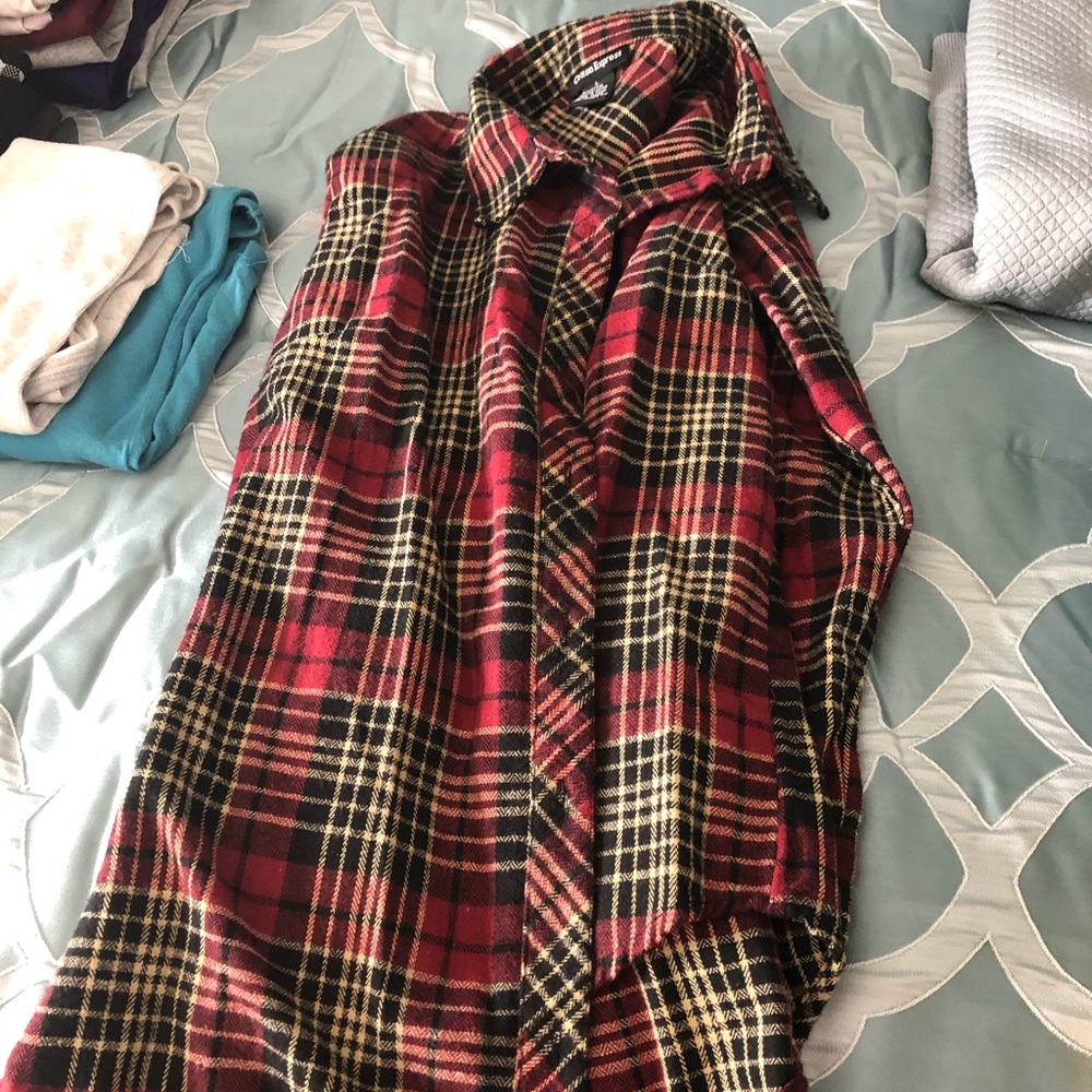 Oversized flannel